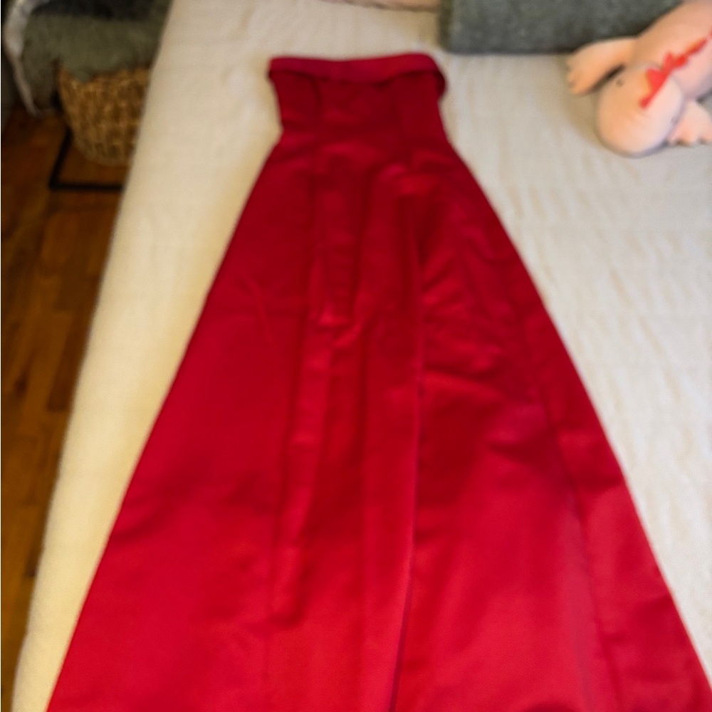 Elegant Red Evening Gown